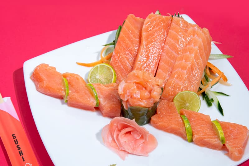 Sashimi de salmon Fresco
