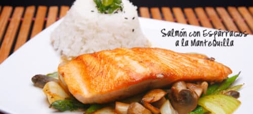 SALMON CON ESPARRAGOS