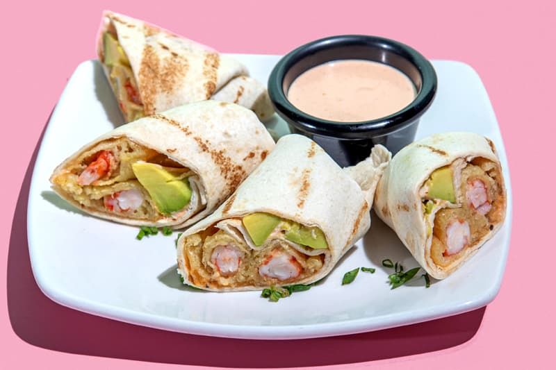 SHRIMP ASIAN TACOS